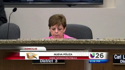 Nueva regla en el Concilio sobre proceso de solicitar información pública de gobierno.
