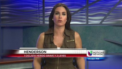 Ciclista herido de gravedad y dos con lesiones leves