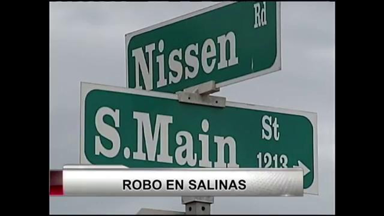 Robo en Salinas