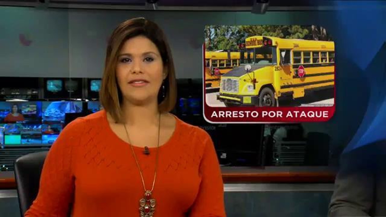 Arrestan a sospechoso de disparar contra buses escolares