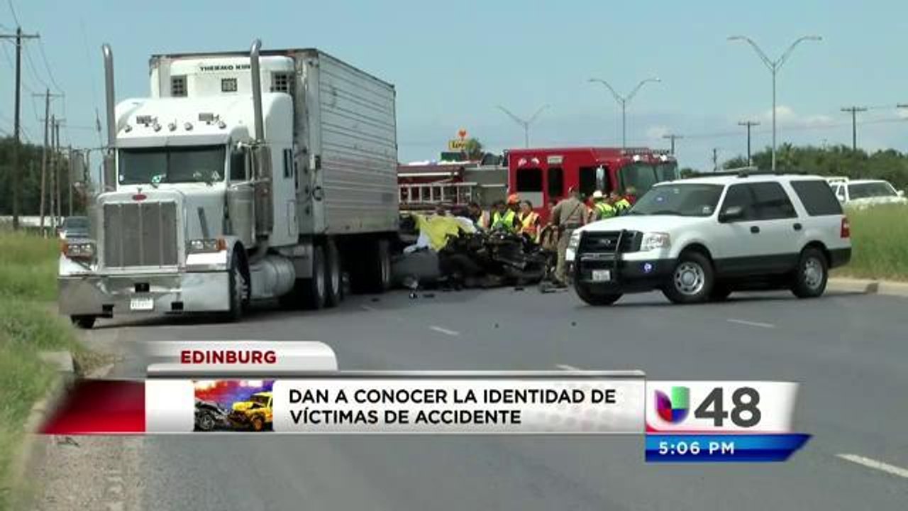 identifican a victimas de Fatal Accidente
