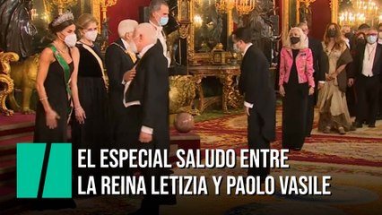 El especial saludo de Letizia a Paolo Vasile
