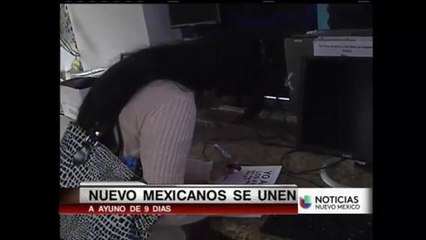 Nuevo Mexicanos se unen a un ayuno llevado a cabo a nivel nacional