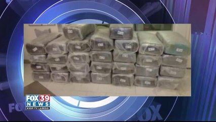 Abandoned vehicle with over 600 lbs. of marijuana