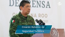 Sedena anuncia creación del Batallón de Seguridad Turística de la Guardia Nacional en Riviera Maya