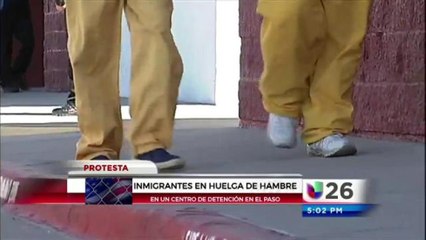 Responde ICE a señalamientos de huelga de hambre