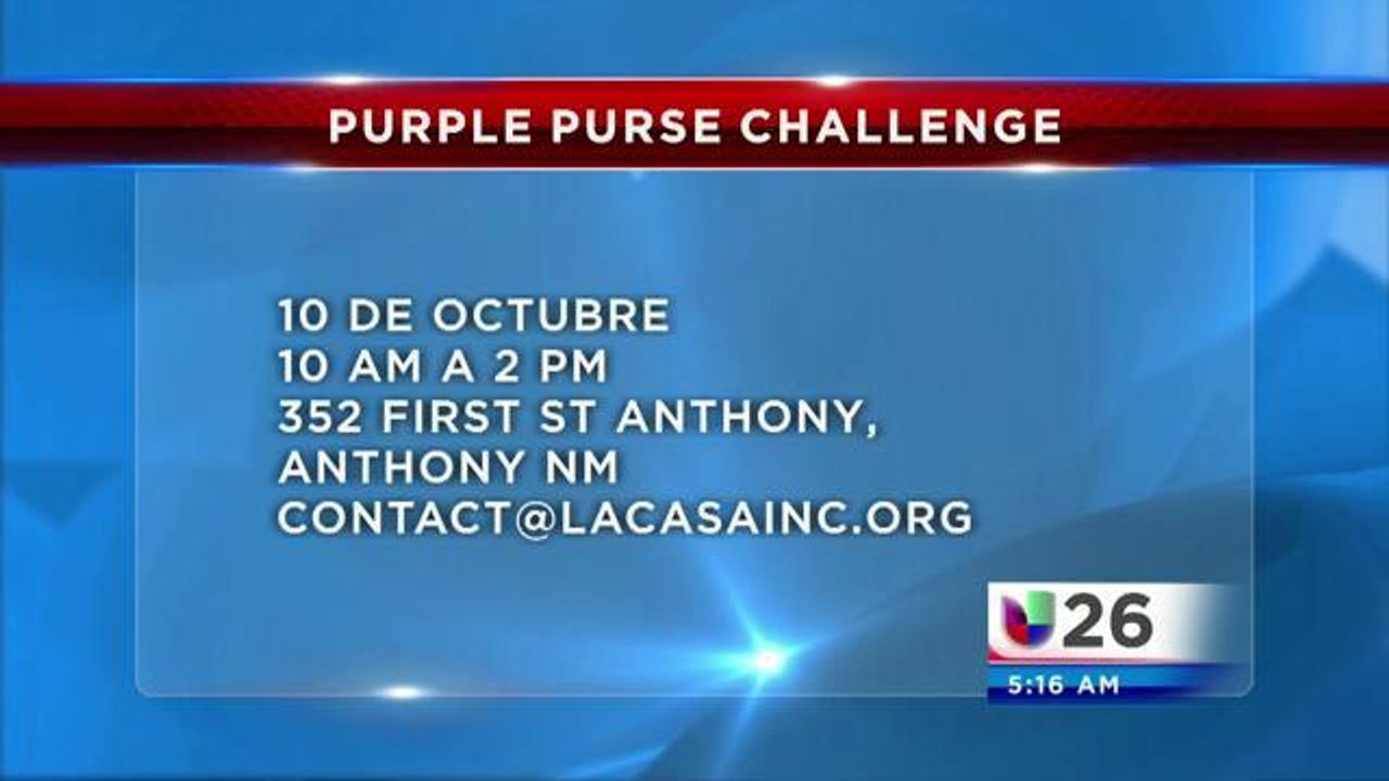 Reto de la Bolsa Morada