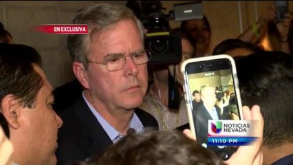 Jeb Bush participó en un foro comunitario