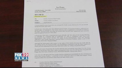 Webb County Attorney overpaid