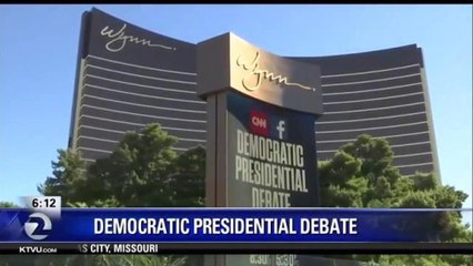 Democratic Presidential Contenders Faceoff In Debate Tonight