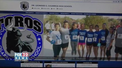 School investigates photoshopped web page