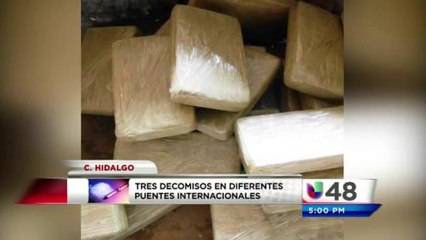 Decomisos en la frontera