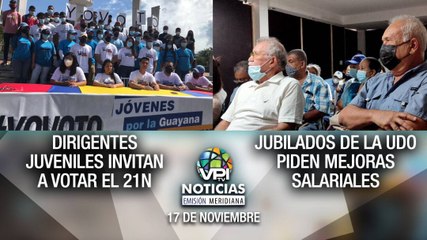 Noticias VPItv Emisión Meridiana - Miércoles 17 de Noviembre