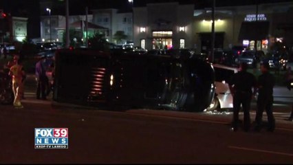 Multiple car collision on Loop 20