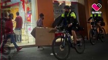 Abandonan bicicletas robadas a policías