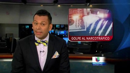 Duro golpe al narcotráfico