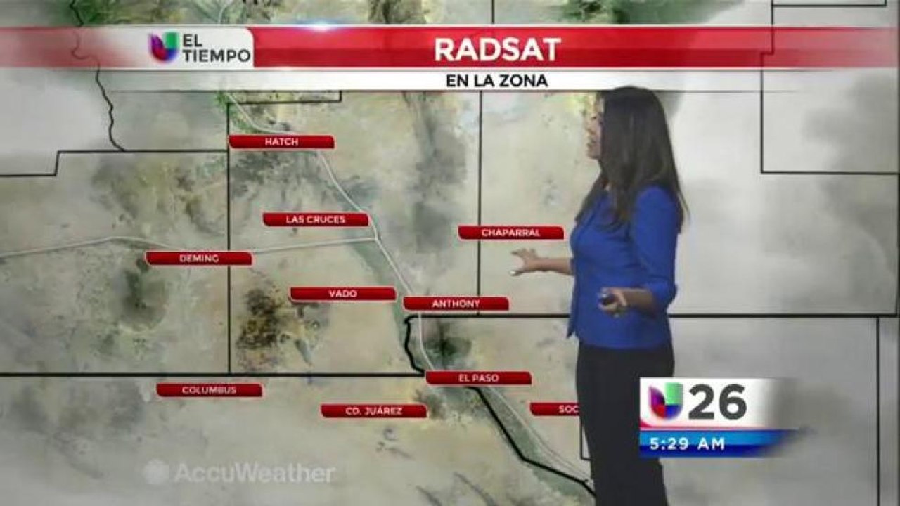 Reporte del Tiempo con Brenda Reyes-Octubre 28