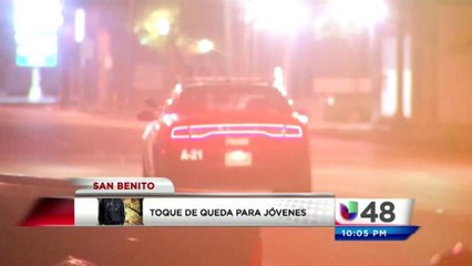 Toque de queda para Jóvenes