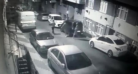Arnavutköy'deki cinayetin şüphelilerinin kaçış görüntüleri ortaya çıktı