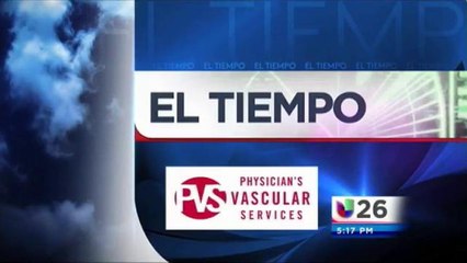 Pronóstico del Tiempo: Lunes 2 de Noviembre 5pm