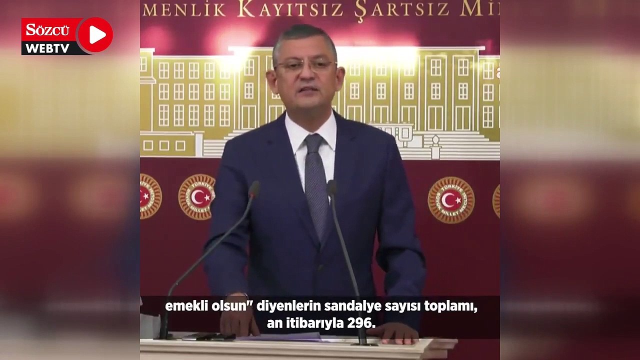 Özgür Özel, Bahçeli'yi EYT üzerinden hedef aldı...