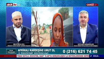 Hiranur Derneği'nin Afrika çalışmaları