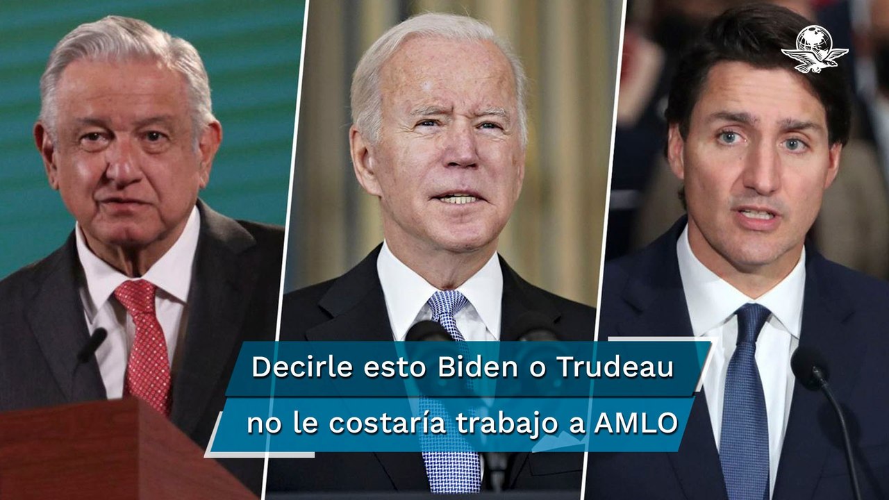 Esta es la agenda de AMLO para su encuentro con Joe Biden y Justin Trudeau en Washington