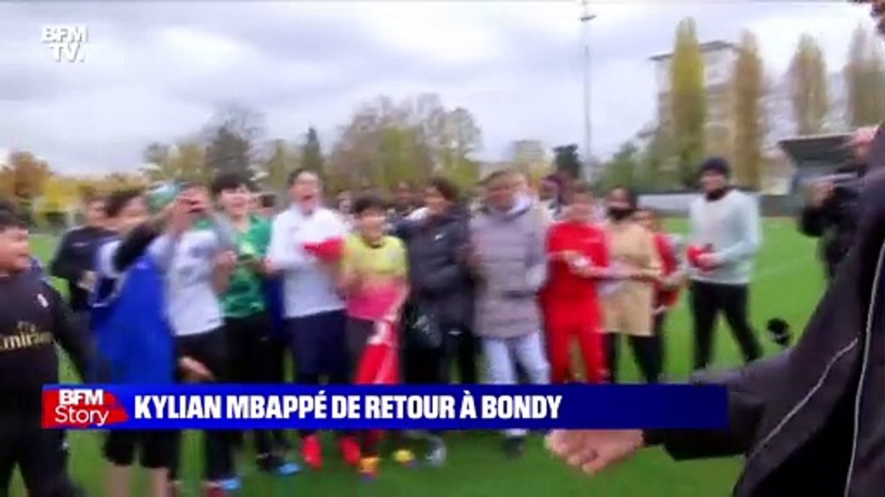 Story 6 : Kylian Mbappé de retour à Bondy - 17/11