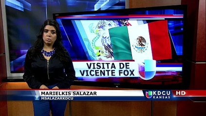 Ex-presidente mexicano visita Wichita