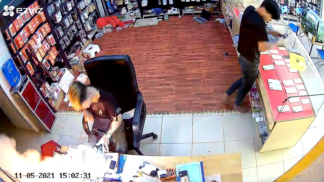 Phone Battery Explodes During Repair