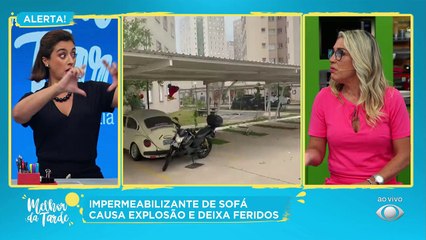 A proprietária do imóvel acendeu o fogão para cozinhar, foi então que a chama do eletrodoméstico reagiu ao vapor do produto químico que resultou na explosão.