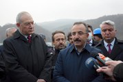 İçişleri Bakan Yardımcısı Çataklı, Bosna Nehri'ne düşen Türk işçiyi arama çalışmalarını yerinde inceledi
