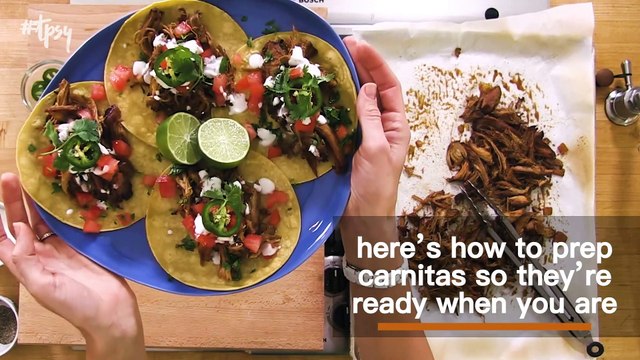 Rock Your New Year’s Eve Party With These Amazing Carnitas Tacos