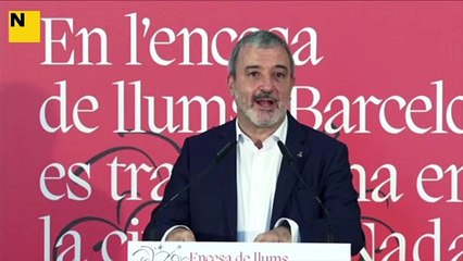 El primer tinent d'alcaldia, Jaume Collboni, anuncia l'encesa de llums de Nadal el 24 de novembre i destaca un nou disseny "únic"
