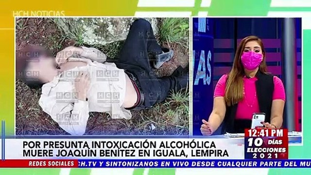 Por supuesta intoxicación alcohólica muere hombre en La Iguala, Lempira