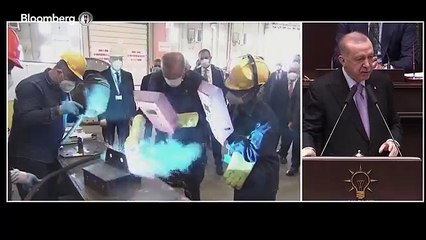 Erdoğan "Faizi savunanla beraber olmam, olamam" dedi; Hazine ve Maliye Bakanı Elvan alkışlamadı