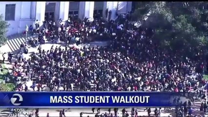 MASS STUDENT WALKOUT AT BERKELEY HIGH SHUTS DOWN CAMPUS