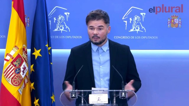 ERC dice que PSOE y Podemos engañan con su falsa revisión de la Ley de Amnistía