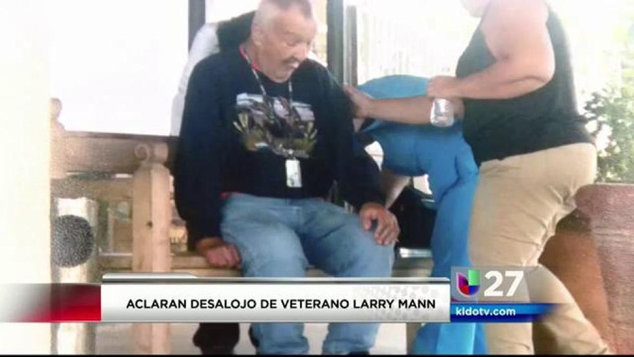 Aclaran Desalojo de Veterano
