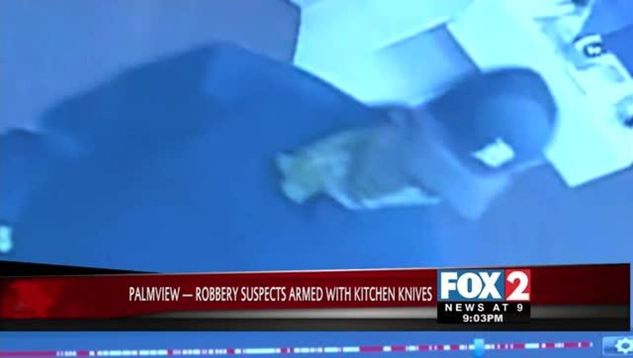 Suspects Rob Store with Kitchen Knives