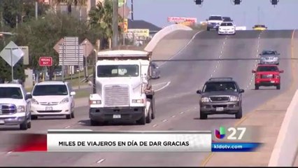 Miles de Viajeros en el Día de Acción de Gracias