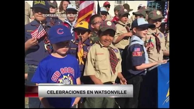 Marcha en honor a los veteranos en Watsonville