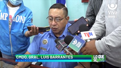 Planes de seguridad continúan frenando la delincuencia en Masaya