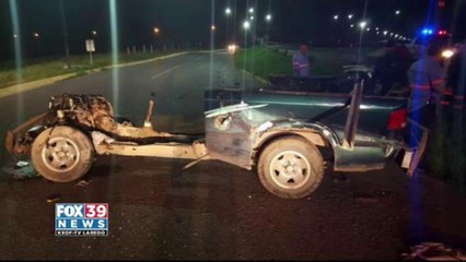 Car accident near Nuevo Laredo Cultural Center