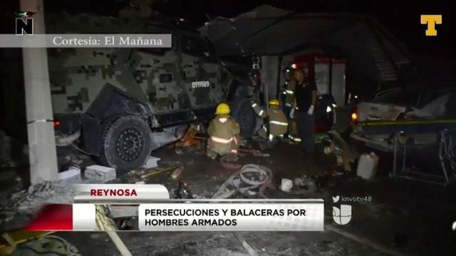 Persecuciones y balaceras en Reynosa
