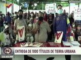 GMVV entregó 1000 títulos de tierra urbana en el Municipio Libertador del estado Monagas