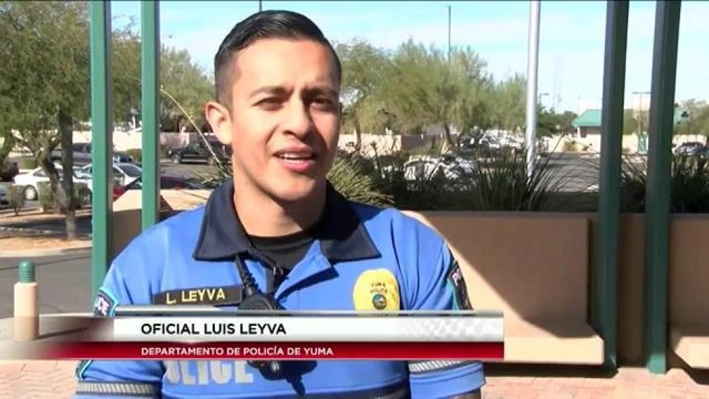 El dep. de la policía de Yuma continua apoyando las olimpiadas especiales