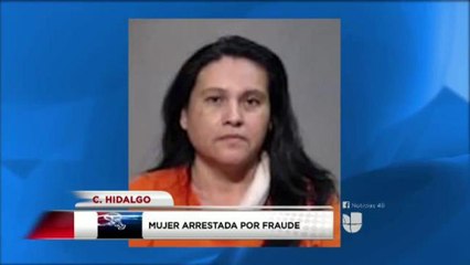 Mujer arrestada por fraude