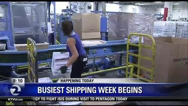 BUSIEST SHIPPING WEEKS BEGINS TODAY