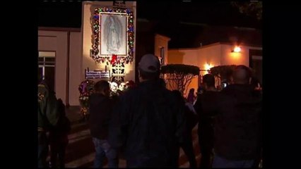 Preparativos Virgen de Guadalupe